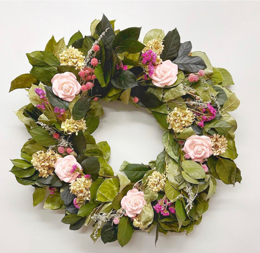How to Preserve a Floral Wreath The Gathering Garden