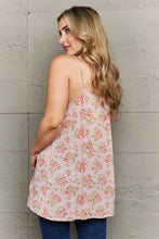 Load image into Gallery viewer, Romantic Garden Loose Tulip Hem Cami Top in Mauve Floral