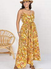 Load image into Gallery viewer, Sweet summer Plus Size Printed V-Neck Maxi Cami Dress