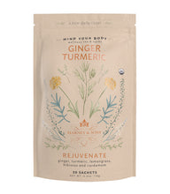 Load image into Gallery viewer, Organic Ginger Turmeric, Bag of 50 Sachets