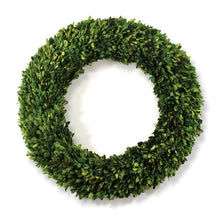 Load image into Gallery viewer, BOXWOOD WREATH 24"