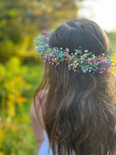 Load image into Gallery viewer, Dried or Fresh Babies Breath flower crown