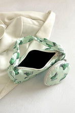 Load image into Gallery viewer, Butterfly Print Shoulder Bag with Purse