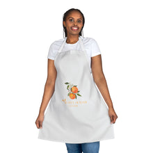 Load image into Gallery viewer, Sicilian Orange Citrus Illustration Apron | Kitchen Produce Fruit Design