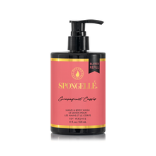 Load image into Gallery viewer, Grapefruit Cassis Boxed Flower & Body Wash Refill Set