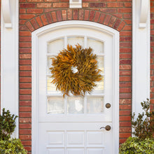 Load image into Gallery viewer, Harvest Farmhouse Willow Wreath: Golden Color