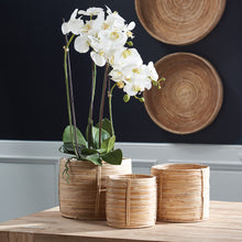 Load image into Gallery viewer, Cane Rattan Mini Round Baskets, Set of 3