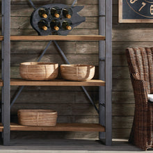 Load image into Gallery viewer, Cane Rattan Low Baskets, Set of 3