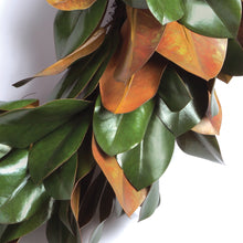 Load image into Gallery viewer, GRAND MAGNOLIA LEAF WREATH 24"