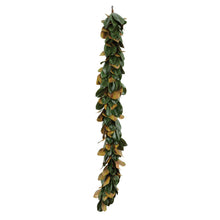 Load image into Gallery viewer, Grand Magnolia Leaf Garland 72"