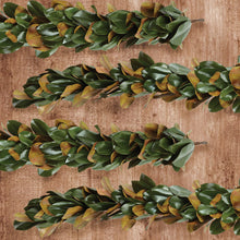 Load image into Gallery viewer, Grand Magnolia Leaf Garland 72"
