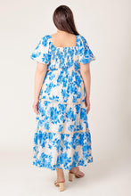 Load image into Gallery viewer, BLOOMING DAY WOVEN MIDI DRESS