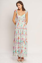 Load image into Gallery viewer, HEAVENLY BLOSSOM WOVEN MAXI DRESS