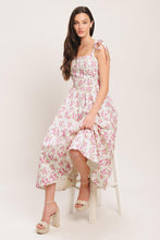 Load image into Gallery viewer, PETALS & PROMISES WOVEN MIDI DRESS