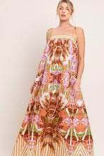 Load image into Gallery viewer, PALM OASIS WOVEN MAXI DRESS