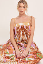 Load image into Gallery viewer, PALM OASIS WOVEN MAXI DRESS