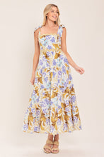 Load image into Gallery viewer, SOFTLY SUNKISSED WOVEN MIDI DRESS