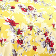 Load image into Gallery viewer, Bedding Sunshine Yellow Hummingbirds Floral Duvet Cover Set w/ Pillow Cases (JHW-925)