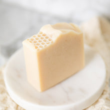 Load image into Gallery viewer, Milk + Honey Fragrance Free Handmade Tallow and Goat Milk Soap Bar