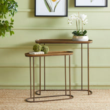 Load image into Gallery viewer, ZIVA CONSOLE TABLES, SET OF 2
