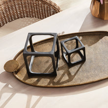 Load image into Gallery viewer, CUBIST SCULPTURES, SET OF 2