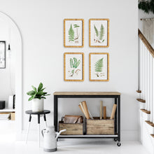 Load image into Gallery viewer, FOREST FERN PRINTS, SET OF 4