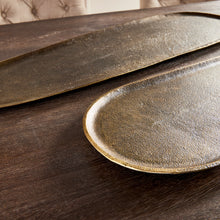 Load image into Gallery viewer, ROSALINE DECORATIVE TRAYS, SET OF 2