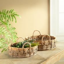 Load image into Gallery viewer, SONOMA LOW BASKETS, SET OF 2