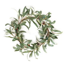 Load image into Gallery viewer, OLIVE WREATH WITH OLIVES 16"