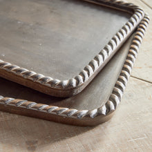 Load image into Gallery viewer, LANGLEY SQUARE TRAYS, SET OF 2