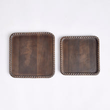 Load image into Gallery viewer, LANGLEY SQUARE TRAYS, SET OF 2