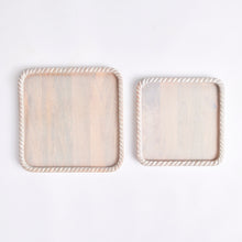 Load image into Gallery viewer, LANGLEY SQUARE TRAYS, SET OF 2