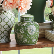 Load image into Gallery viewer, IMPERIAL LOTUS LIDDED JAR