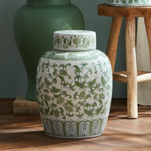 Load image into Gallery viewer, IMPERIAL BLOSSOM LIDDED JAR