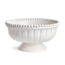 Load image into Gallery viewer, COLETTA DECORATIVE FOOTED LOW BOWL