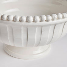 Load image into Gallery viewer, COLETTA DECORATIVE FOOTED LOW BOWL