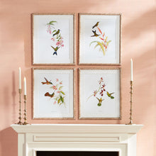 Load image into Gallery viewer, PLAYFUL HUMMINGBIRD PRINTS, SET OF 4