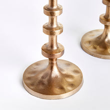 Load image into Gallery viewer, ABACUS TAPER HOLDERS, SET OF 3