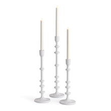 Load image into Gallery viewer, ABACUS TAPER HOLDERS, SET OF 3