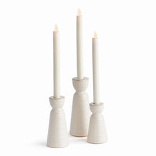 Load image into Gallery viewer, LIBBEY TAPER HOLDERS, SET OF 3