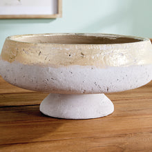 Load image into Gallery viewer, MAUDE FOOTED DECORATIVE BOWL
