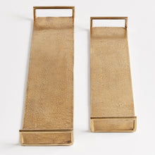 Load image into Gallery viewer, ELORA DECORATIVE NARROW TRAYS, SET OF 2