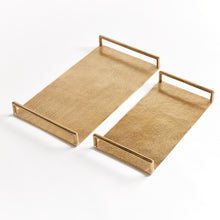 Load image into Gallery viewer, ELORA DECORATIVE TRAYS, SET OF 2