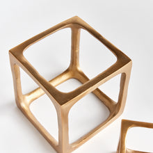 Load image into Gallery viewer, CUBIST SCULPTURES, SET OF 2