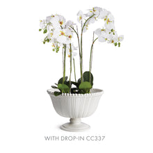 Load image into Gallery viewer, PERLA DECORATIVE FOOTED BOWL