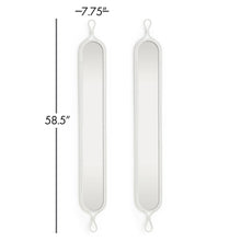 Load image into Gallery viewer, TALL NARROW MIRRORS, SET OF 2
