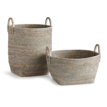 Load image into Gallery viewer, BURMA RATTAN ORCHARD BASKETS, SET OF 2