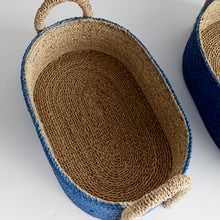 Load image into Gallery viewer, TIANA SEAGRASS SHORT OVAL BASKETS, SET OF 2