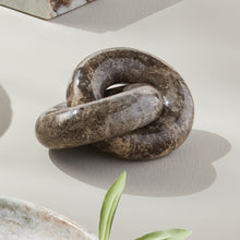 Load image into Gallery viewer, LINKED MARBLE RINGS SCULPTURE
