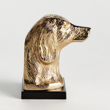 Load image into Gallery viewer, DISTINGUISHED DOG BUST SCULPTURE